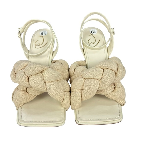 Sam Edelman Courtney Fabric Braided Ankl Stap Sandals Womens Size‎ 8.5 - Picture 6 of 14